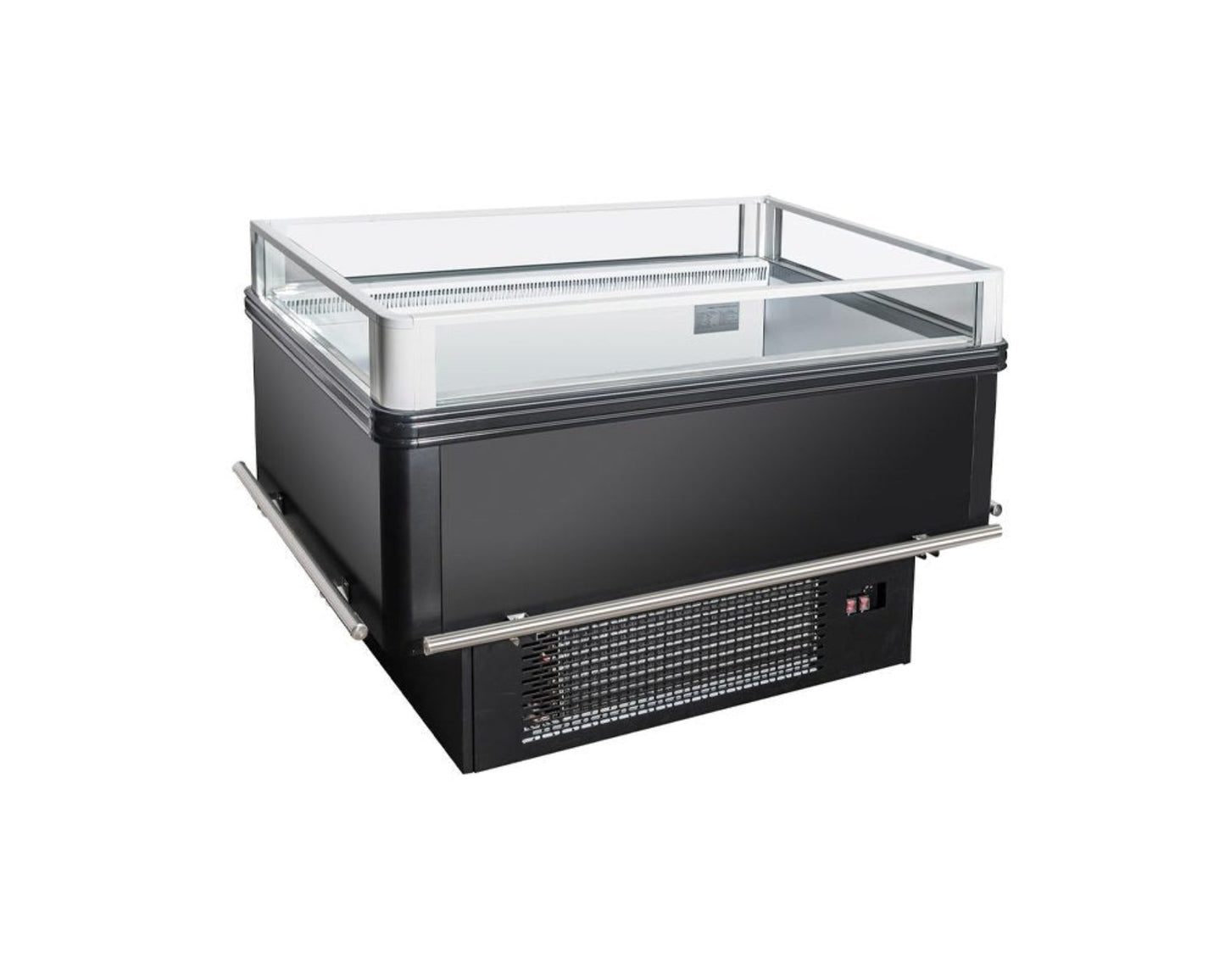 Kool-It 55" Wide Dual Temp Island Open Display Case - KII 280
