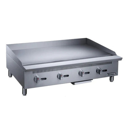 Dukers DCGMA60 60" Gas Countertop Five Burner Heavy Duty Griddle 150,000 BTU - DCGMA60