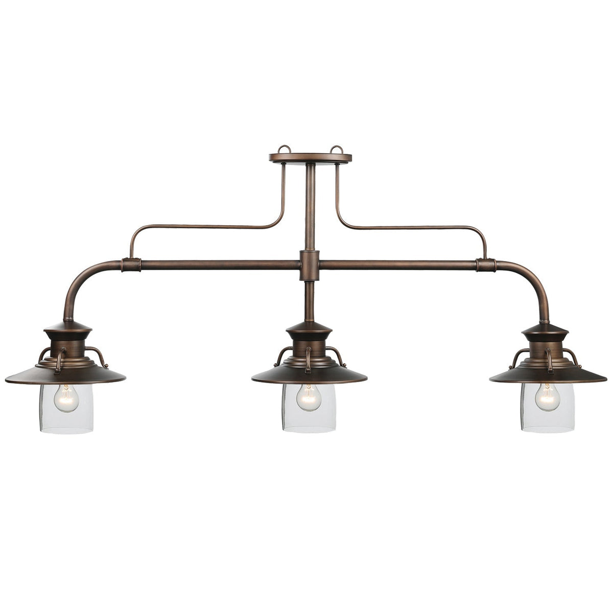 RAM Game Room Edison - 60" 3LT Billiard Light EDI-B60