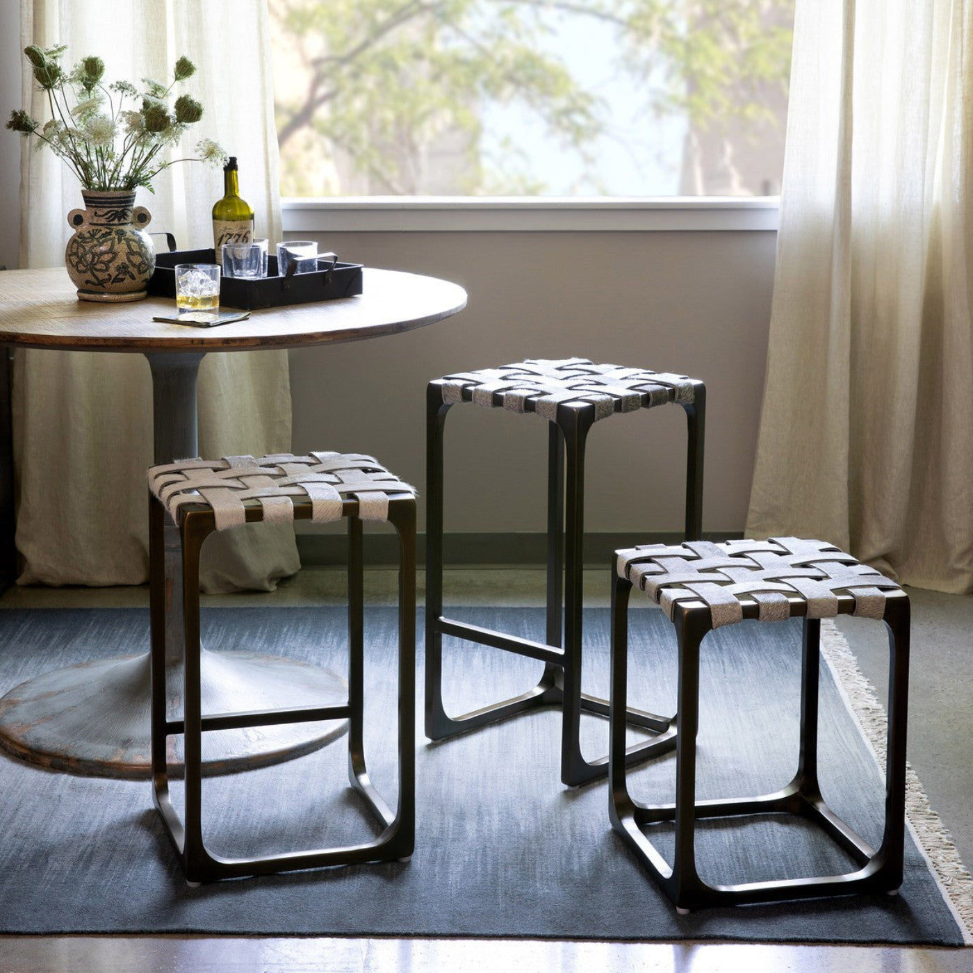 Park Hill Collection Urban Living Taurus Counter Stool - EFS10742
