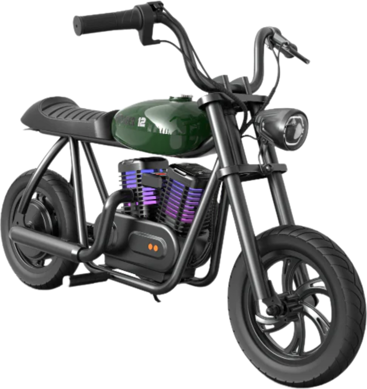 Hyper Gogo Pioneer 12 Plus Electric Kids Motorcycle Bluetooth Speaker 21.9V 160W 10 MPH 7.5 Miles EL-MB05P New - EL-MB05P-BLACK