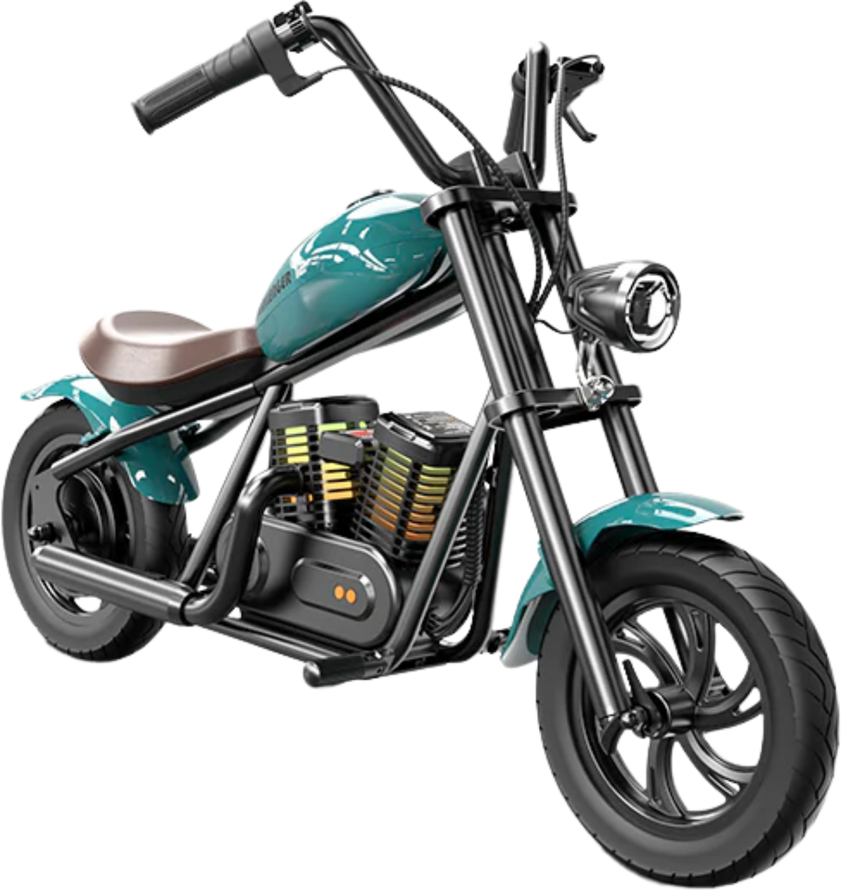 Hyper Gogo Challenger 12 Plus Electric Motorcycle, Bluetooth - EL-MB07C-ORANGE