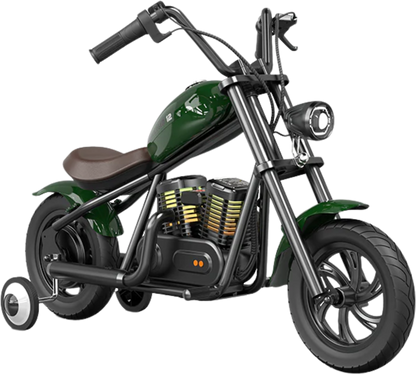 Hyper Gogo Pioneer 12 Plus Electric Motorcycle, Bluetooth - EL-MB05C-BLUE