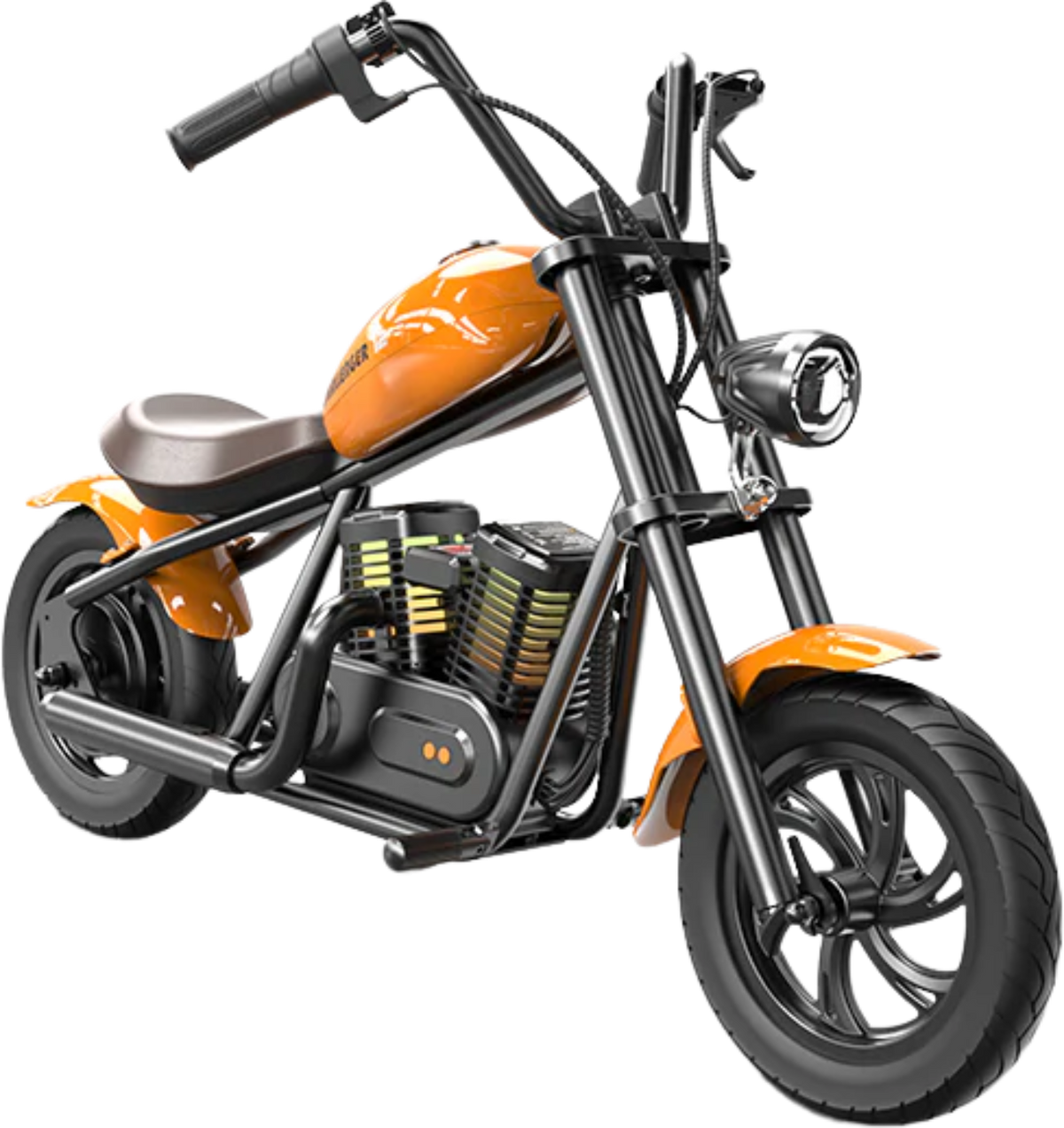 Hyper Gogo Challenger 12 Plus Electric Motorcycle, Bluetooth - EL-MB07C-ORANGE