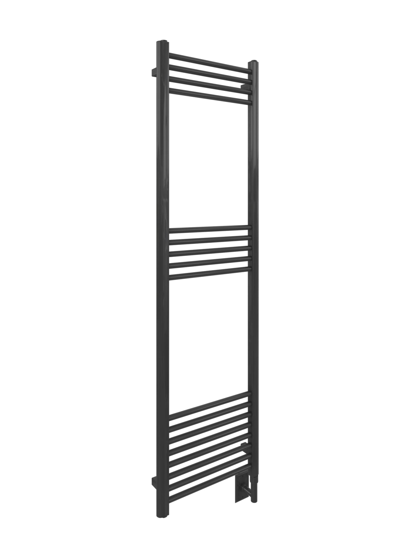 Paris Mirror Eos Wall Mounted Electric Towel Warmer in Black - EOSBLKFL17