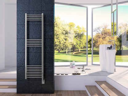 Paris Mirror Eos Wall Mounted Electric Towel Warmer in Chrome - EOSCHRFL17