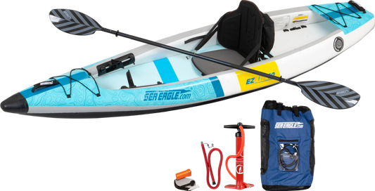 Sea Eagle EZLITE10K_P 10' EZLite10 Inflatable Kayak Pro Package New - EZLITE10K_P