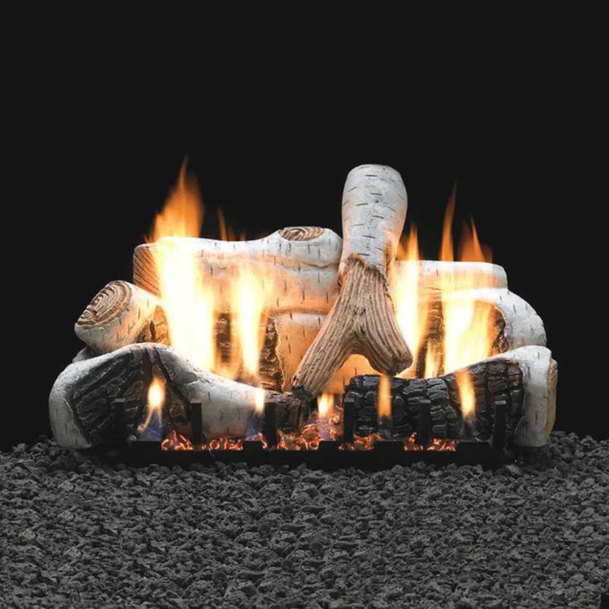 Empire Birch Vent Free Gas Log Set - LS18B2, VFSM18LP