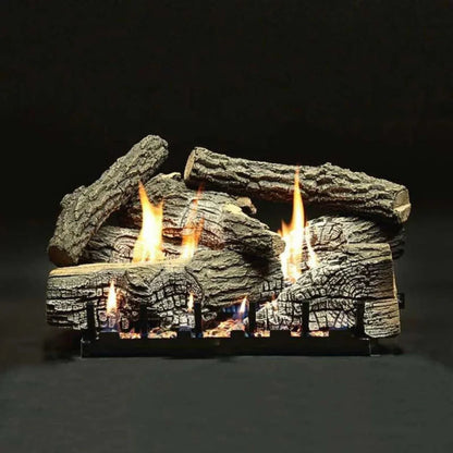 Empire Super Stacked Wildwood Vent Free Gas Log Set -  LS18WRS, VFSM18LP
