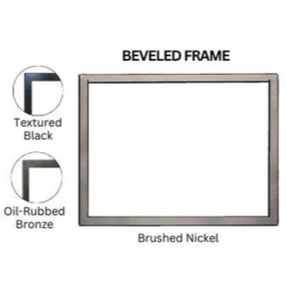 Forged Iron Fronts & Insets for Empire Rushmore Direct Vent Insert