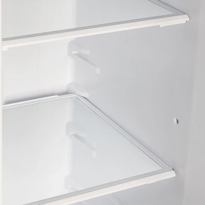 Forno Salerno 33-Inch 15.6 cu.ft Built-in Refrigerator with Modern Decorative Grille in Stainless Steel (FFRBI1805-37MG) - FFRBI1805-37MG
