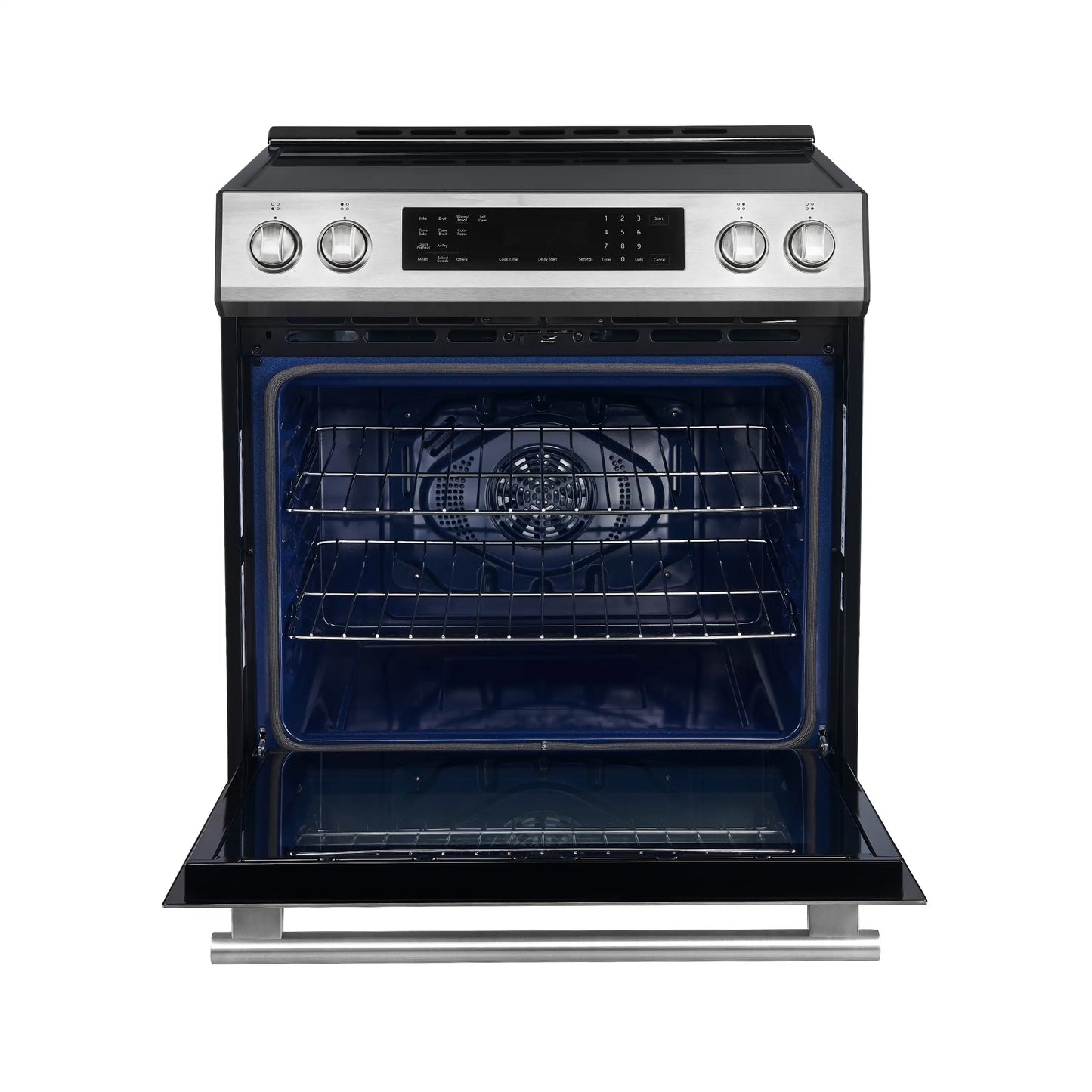 Forno 5-Piece Appliance Package - 30-Inch Induction Range, Under Cabinet Range Hood, Refrigerator with Water Dispenser, Dishwasher, and 30-Inch Microwave Drawer in Stainless Steel - APW5-905-30-MWD30
