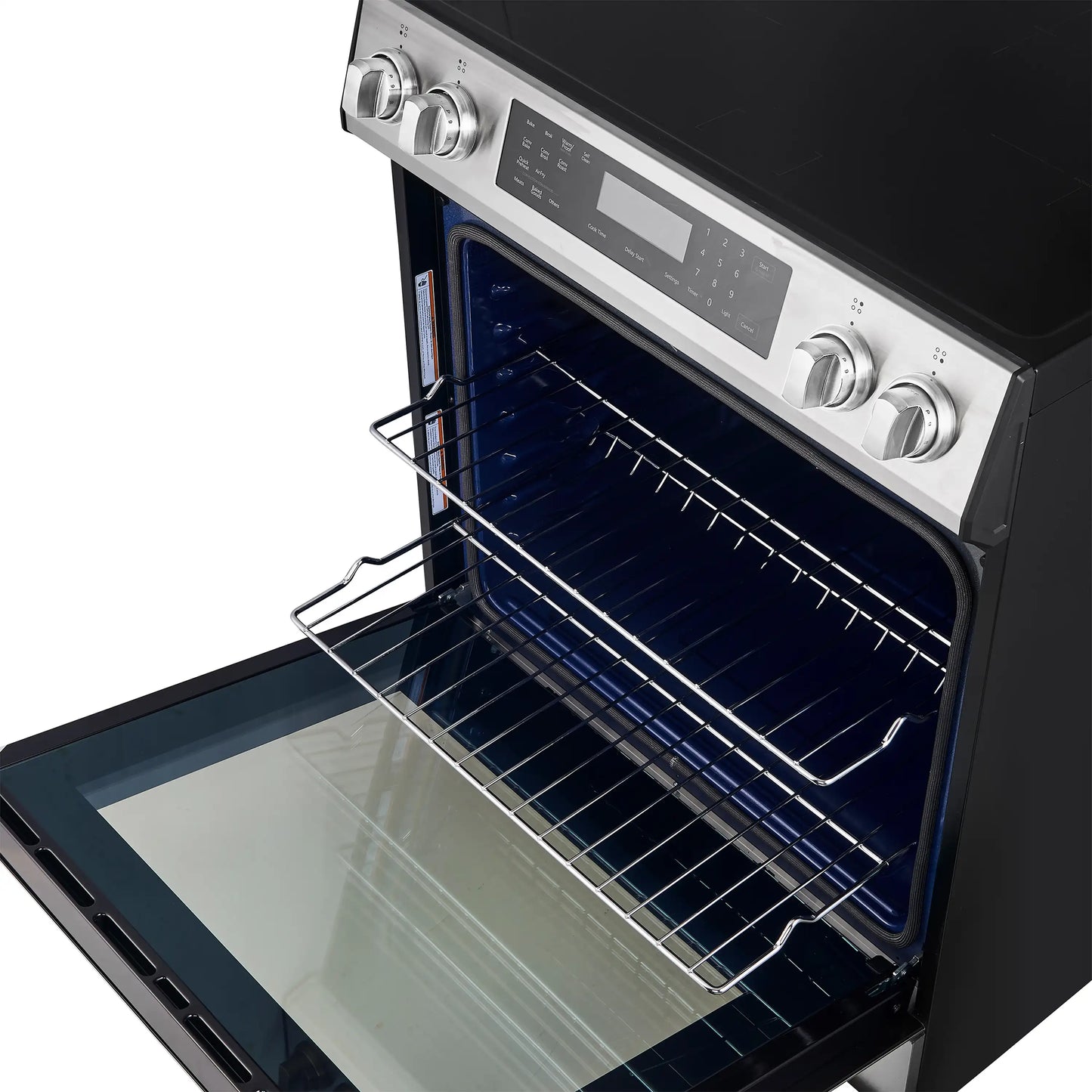 Forno 5-Piece Appliance Package - 30-Inch Induction Range, Under Cabinet Range Hood, Refrigerator with Water Dispenser, Dishwasher, and 30-Inch Microwave Drawer in Stainless Steel - APW5-905-30-MWD30