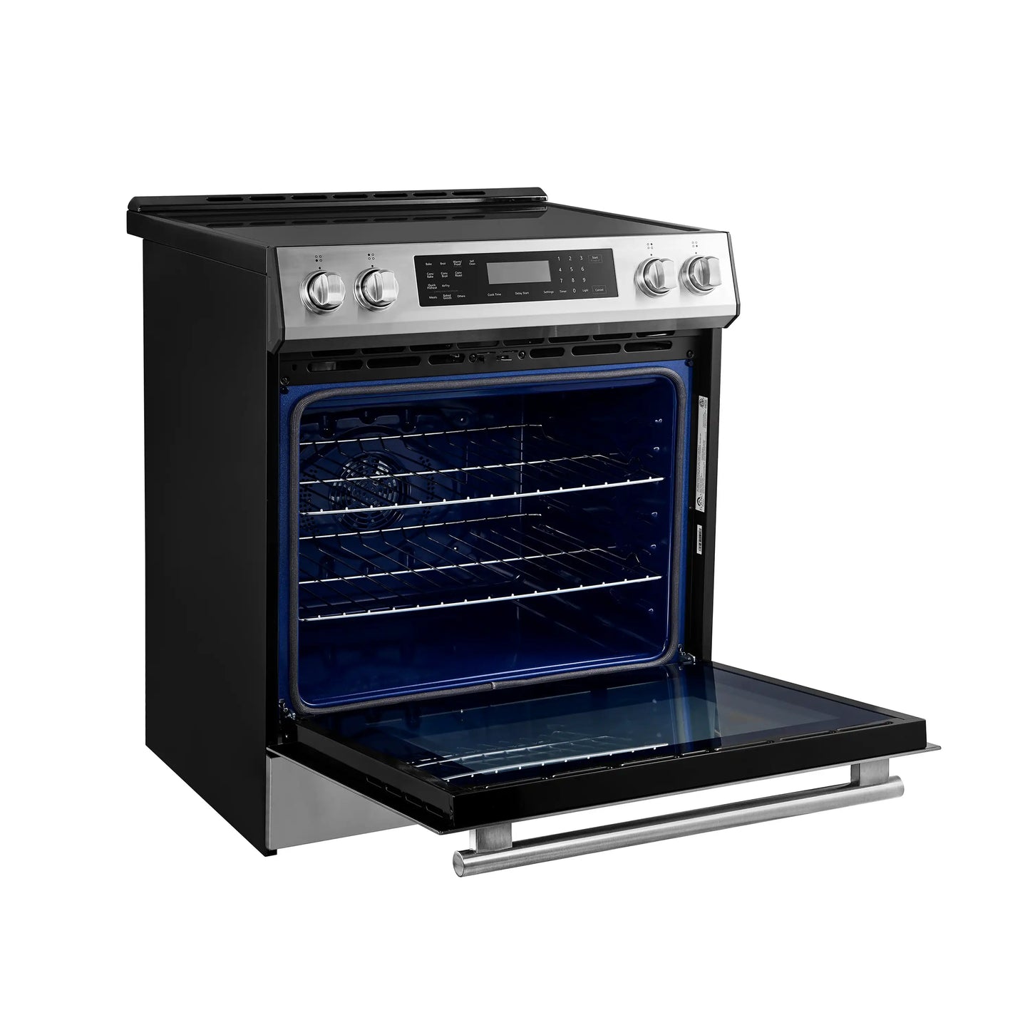 Forno 5-Piece Appliance Package - 30-Inch Induction Range, Under Cabinet Range Hood, Refrigerator with Water Dispenser, Dishwasher, and 30-Inch Microwave Drawer in Stainless Steel - APW5-905-30-MWD30