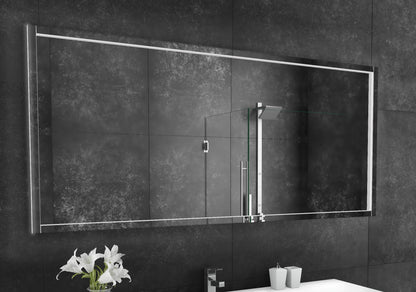 Paris Mirror 70" x 32" Rectangle Flore LED Lighted Mirror 3000K - FLORX70323000