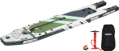 Sea Eagle FS1210K_ST 12'10" FishSUP 1210 Inflatable Fishing Stand-Up Paddleboard Start Up Package New - FS1210K_ST