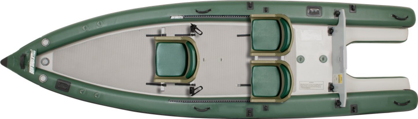 Sea Eagle FSK16K_ST FishSkiff 16 Inflatable Fishing Boat Solo Startup Package New - FSK16K_ST