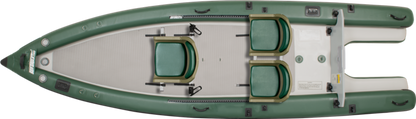Sea Eagle FSK16K_SW FishSkiff 16 Inflatable Fishing Boat 2 Person Swivel Seat Package New - FSK16K_SW