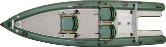Sea Eagle FSK16K_SW FishSkiff 16 Inflatable Fishing Boat 2 Person Swivel Seat Package New - FSK16K_SW