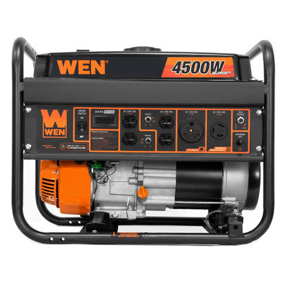 WEN 4500-Watt 212cc Transfer Switch and RV-Ready Portable Generator - GN4500