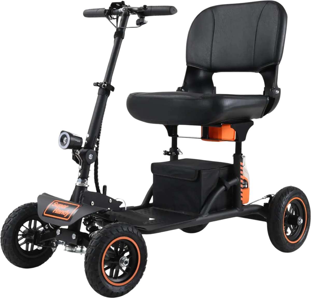 Super Handy GUT161 Electric Mobility Scooter Pro 48V 2Ah 500W 6.25 MPH Max Speed 12.5 Mile Range New - GUT161