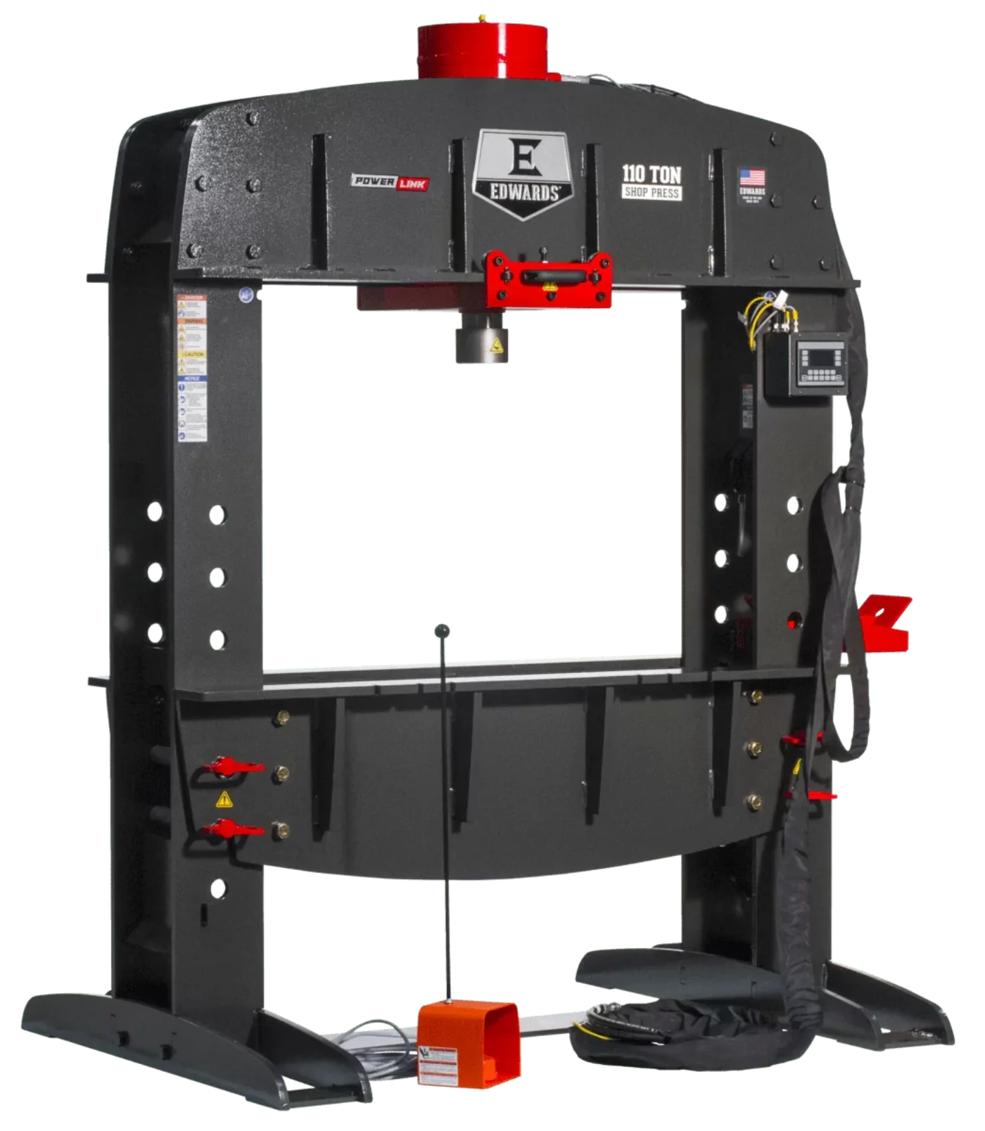 EDWARDS 110 Ton Shop Press w/ PLC - ED9-HAT9050