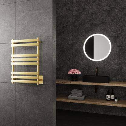 Paris MirrorHemera Wall Mounted Electric Towel Warmer in Gold - HEMGLD08