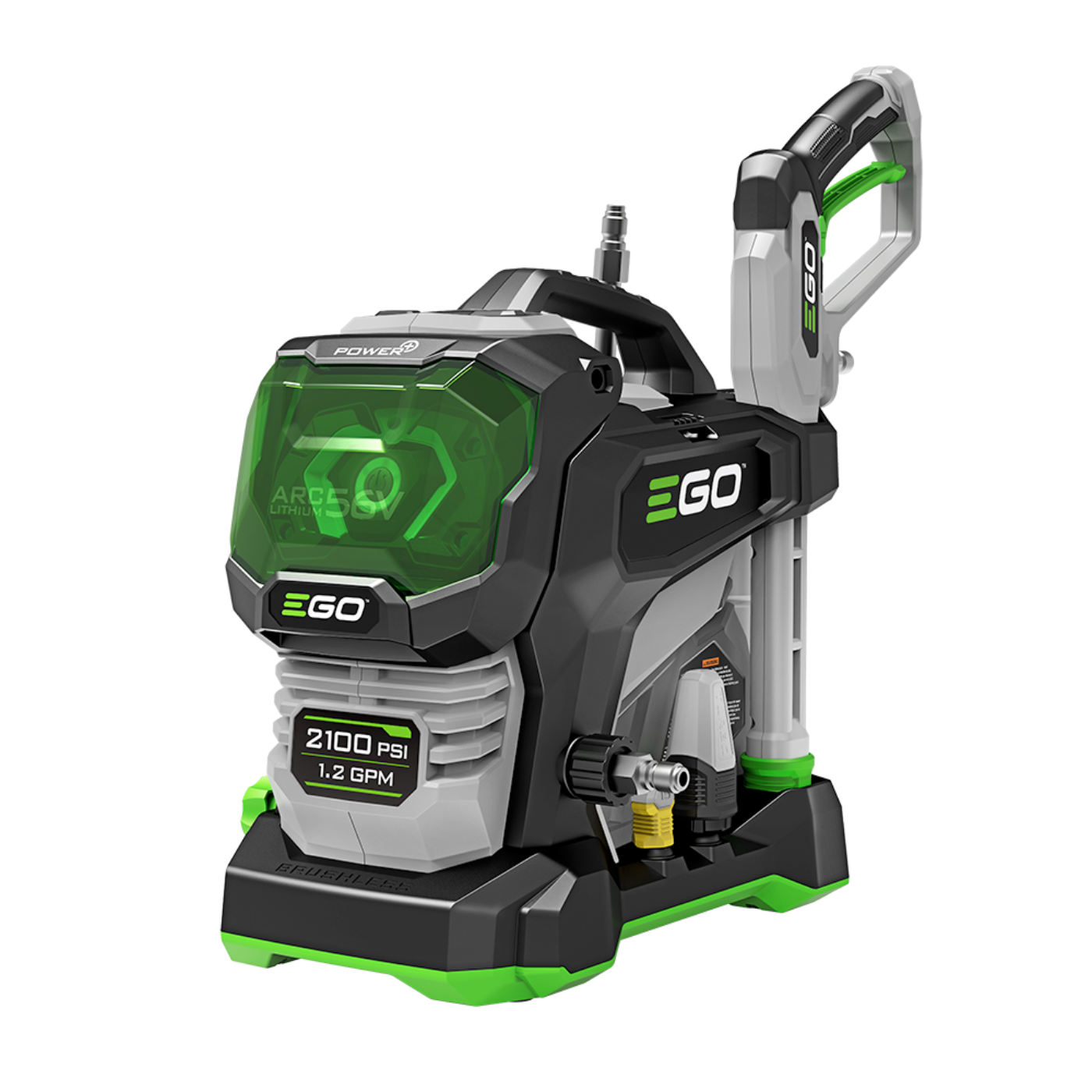 EGO Power+ 2100 PSI Compact Pressure Washer with 6Ah Battery and Standard Charger - HPW2105