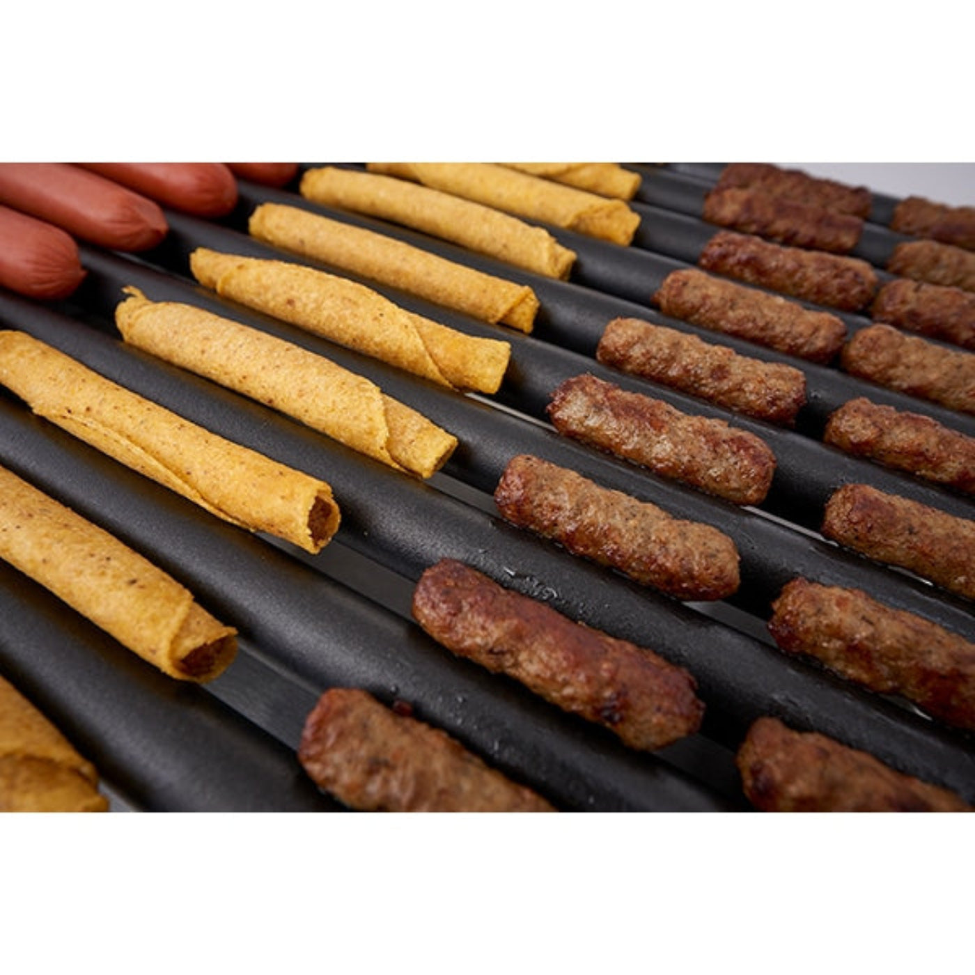 Star 8A-75C-120V Grill-Max® Roller Grills 120V 75 Dogs Analogue Control Chrome - 8A-75C-120V