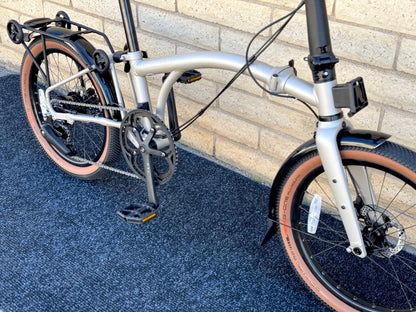 Brompton G Line 8-Speed Trail Dust White 3 Sizes