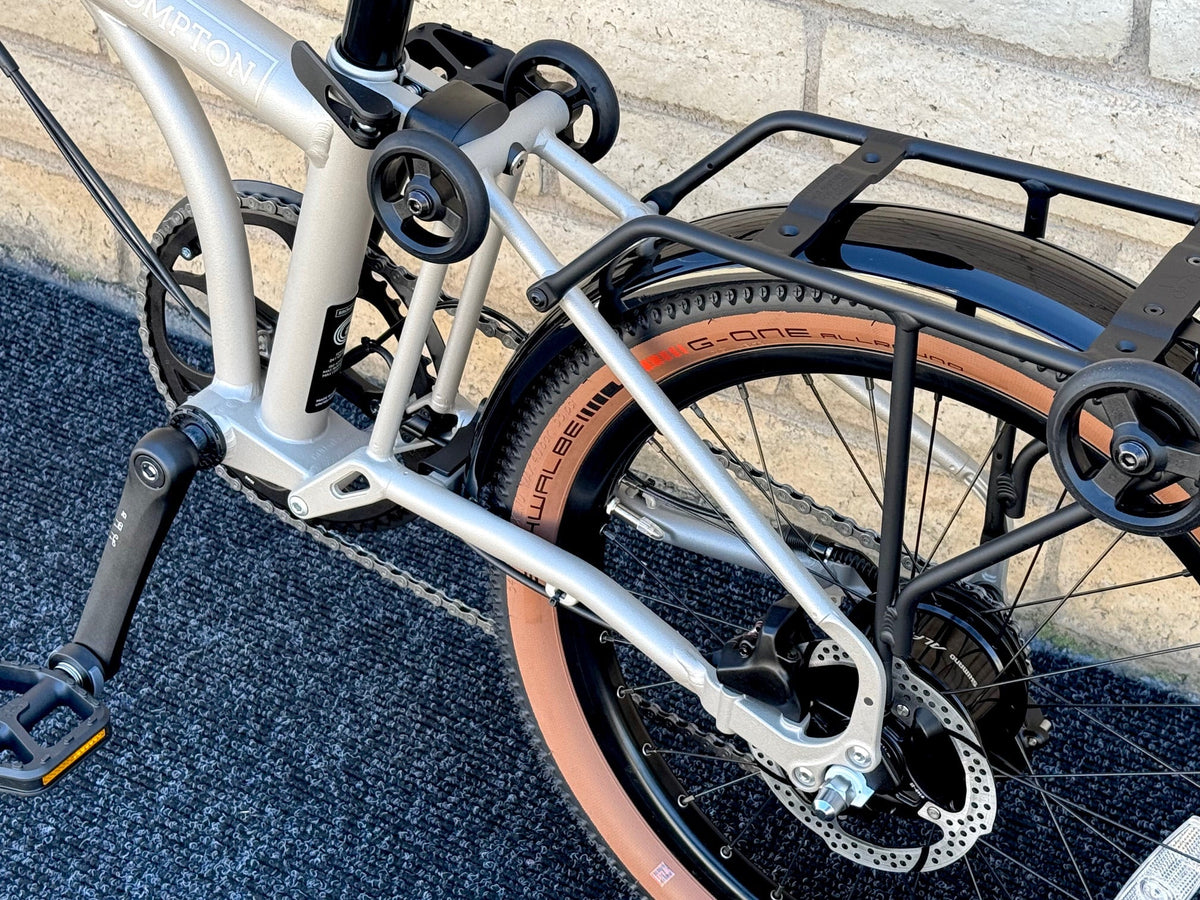 Brompton G Line 8-Speed Trail Dust White 3 Sizes
