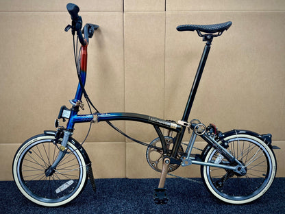 Brompton 1975 Anniversary Edition C Line 12-Speed Mid-HB WITH BAGS!