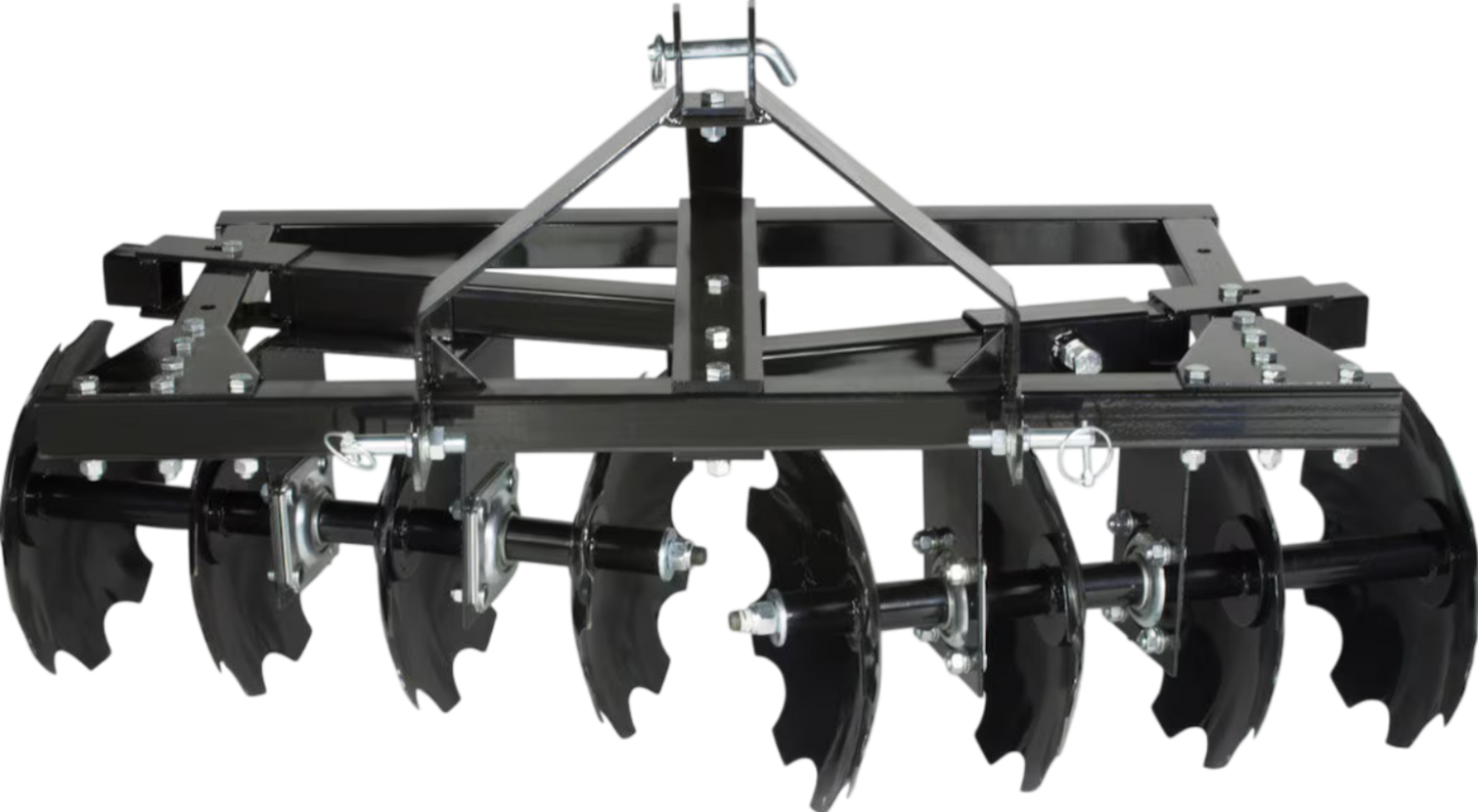 MotoAlliance Disc Plow Harrow 54" with Weight Tray New - IP4471_BK