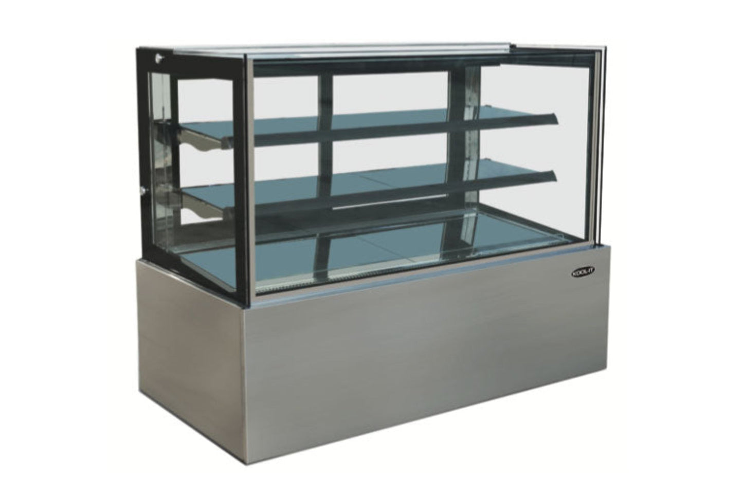 Kool-It 35" Wide Flat Glass Non-Refrigerated Dry Display Case - KBF-36D