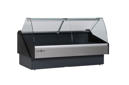 Hydra-Kool | 52" Wide Self Contained Curved Glass Deli Display Case - KFM-CG-50-S