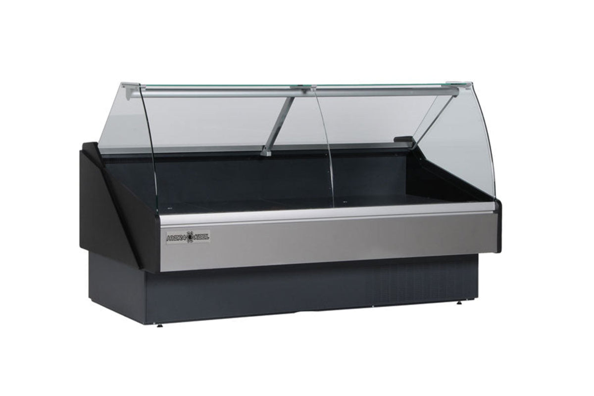 Hydra-Kool  | 52" Wide Remote Curved Glass Deli Display Case - KFM-CG-50-R