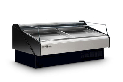 Hydra-Kool  | 52" Wide Self Contained Open Glass Seafood Display Case - KFM-SO-50-S