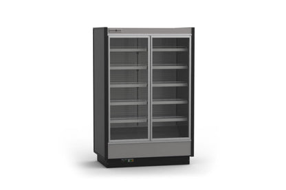 Hydra-Kool  | 52" Wide Remote Grab-N-Go 2 Door High Volume Merchandiser Refrigerator - KGV-MD-2-R