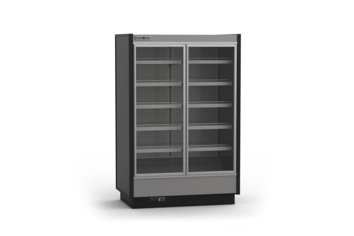 Hydra-Kool  | 75" Wide Remote 3 Door Grab-N-Go High Volume Merchandiser Refrigerator - KGV-MR-3-R