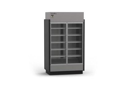 Hydra-Kool &nbsp;| 52" Wide Self Contained 2 Door Grab-N-Go High Volume Merchandiser Refrigerator - KGV-MR-2-S