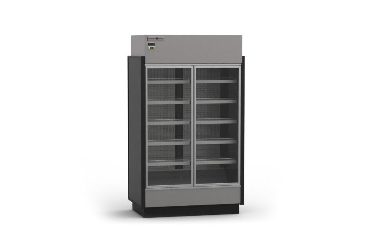 Hydra-Kool  | 75" Wide Self Contained 3 Door Grab-N-Go High Volume Merchandiser Refrigerator - KGV-MR-3-S