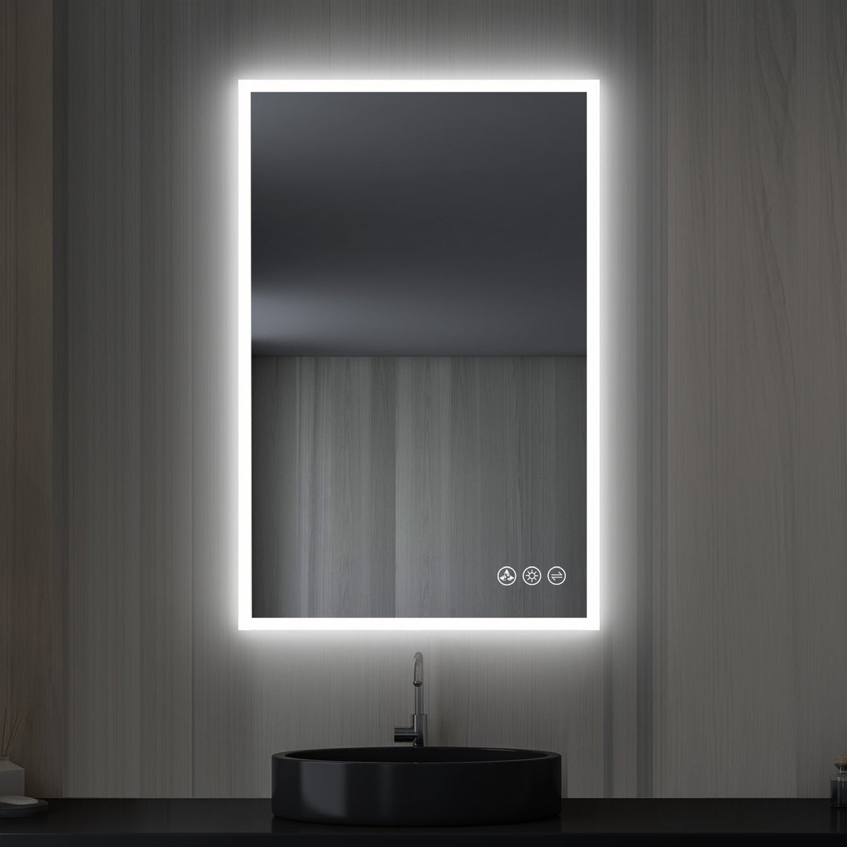 Blossom Beta 24″x36″ LED Mirror with Frosted Sides - LED M2 2436