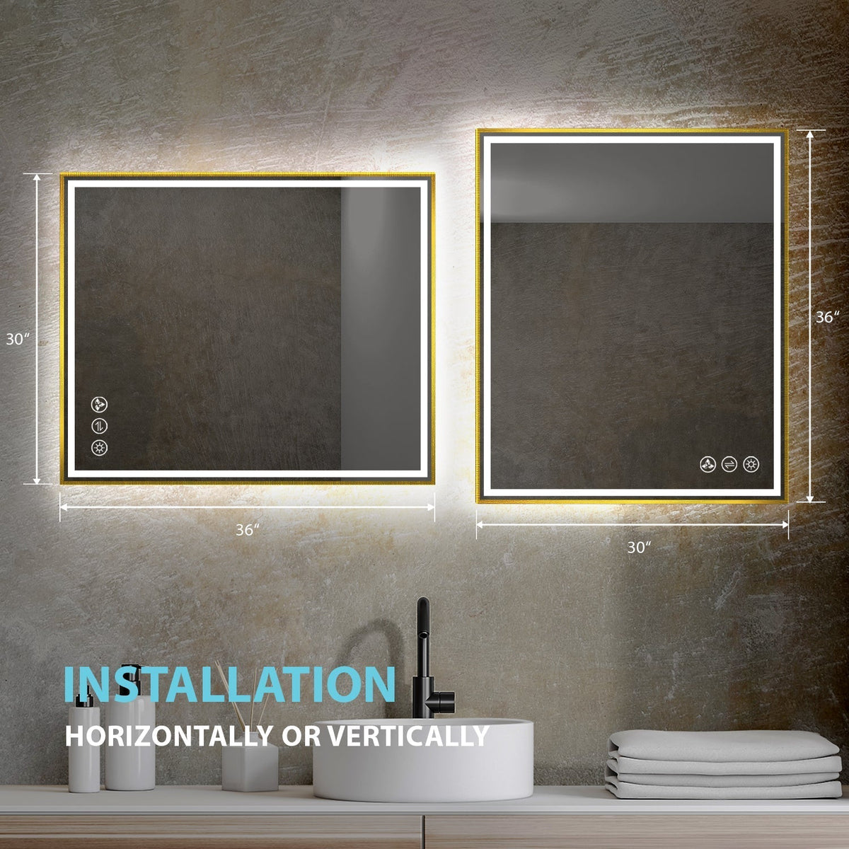 Blossom Stellar 30 Inch LED Mirror - LED M4 3036 MB