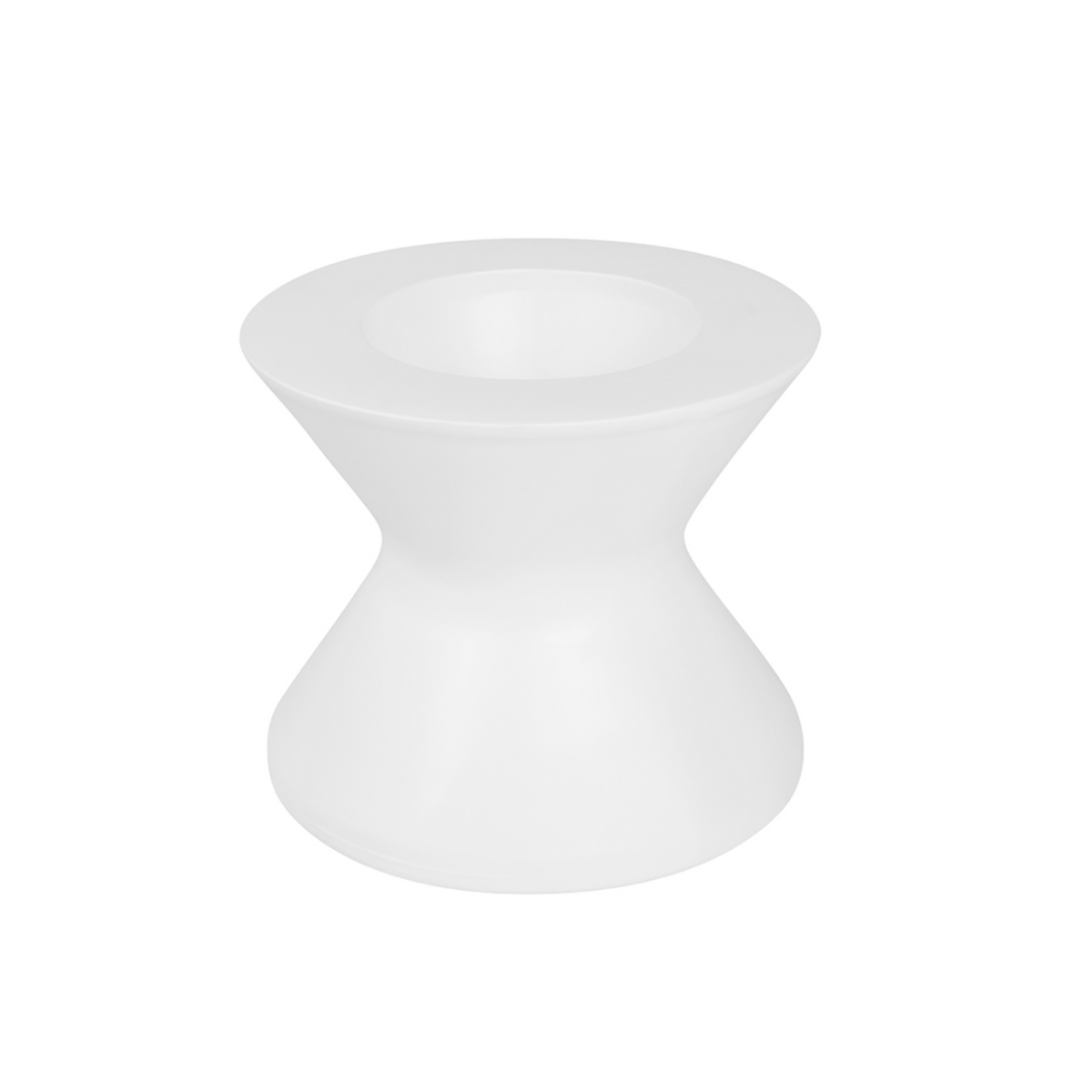 Ledge Lounger Signature 22-Inch Side Table without Lid (LLSGST22NLWH)