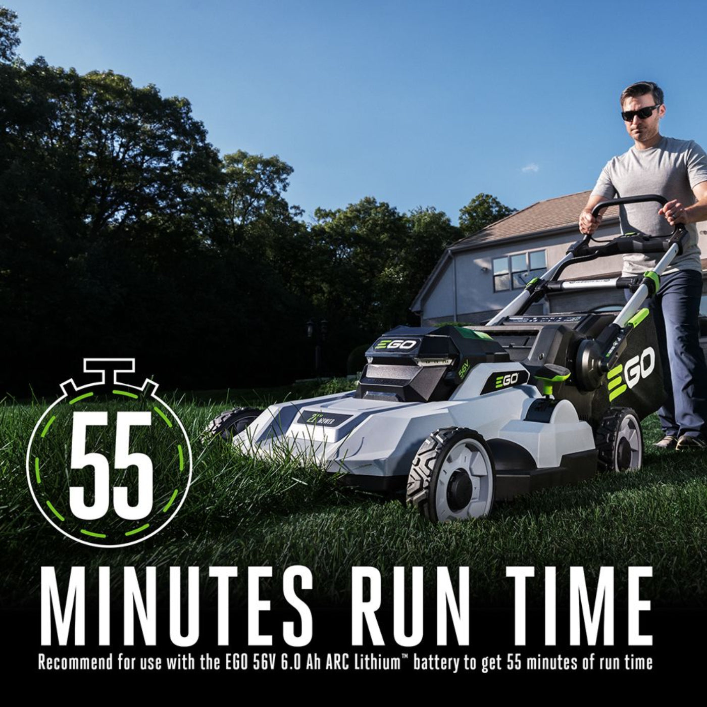 EGO Power+ 21" Lawn Mower - Battery and Charger Not Included - LM2110