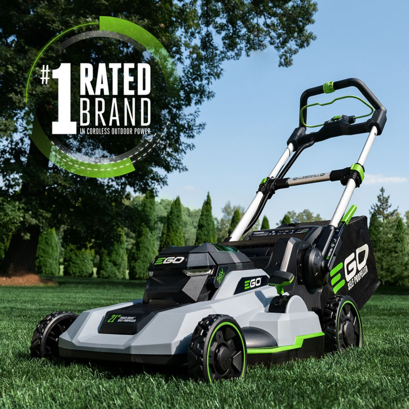 EGO Power+ 21" Self-Propelled Lawn Mower with Touch Drive - Battery and Charger Not Included - LM2120SP