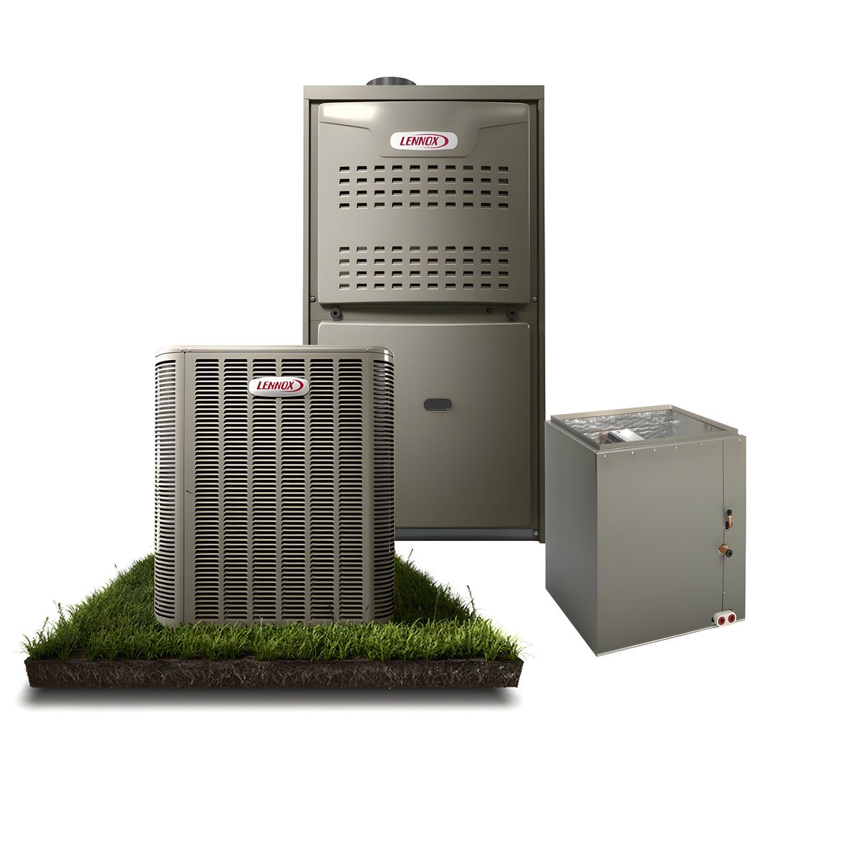 Lennox Merit 17.8 SEER2 - 3 Ton Gas System  Horizontal -214636686