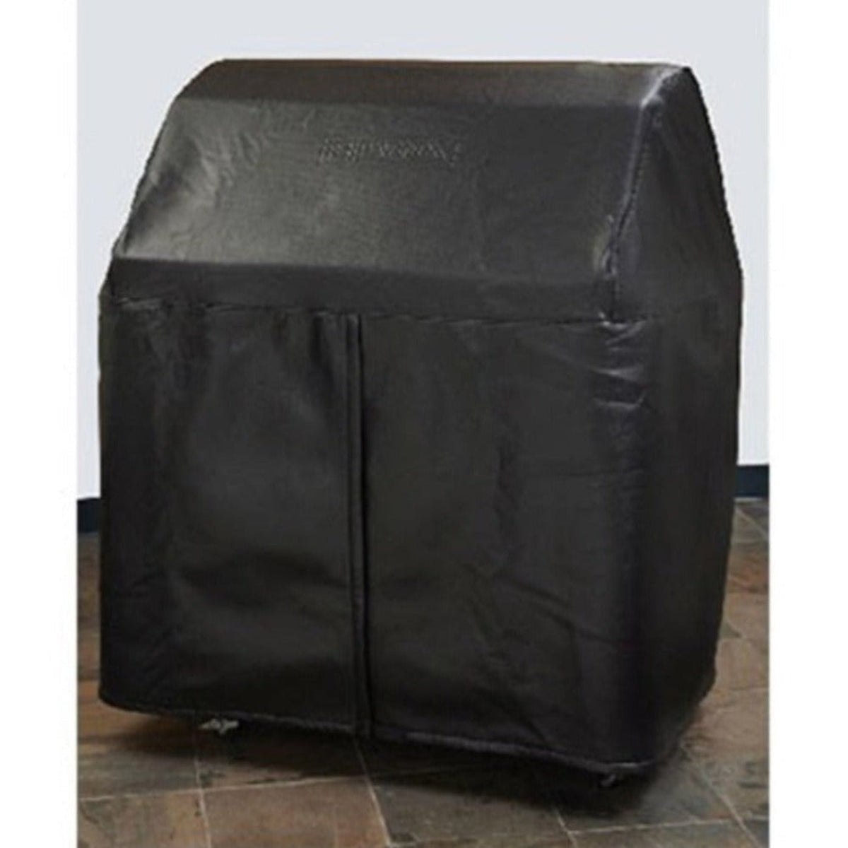 Lynx Carbon Fiber Vinyl Cover for 42-Inch Freestanding Gas Grill with Side Burner - CC42FCB