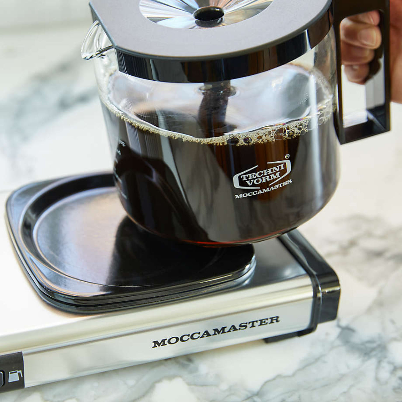 Moccamaster KBGV Select 10-Cup Coffee Maker in Polished Silver - 53941