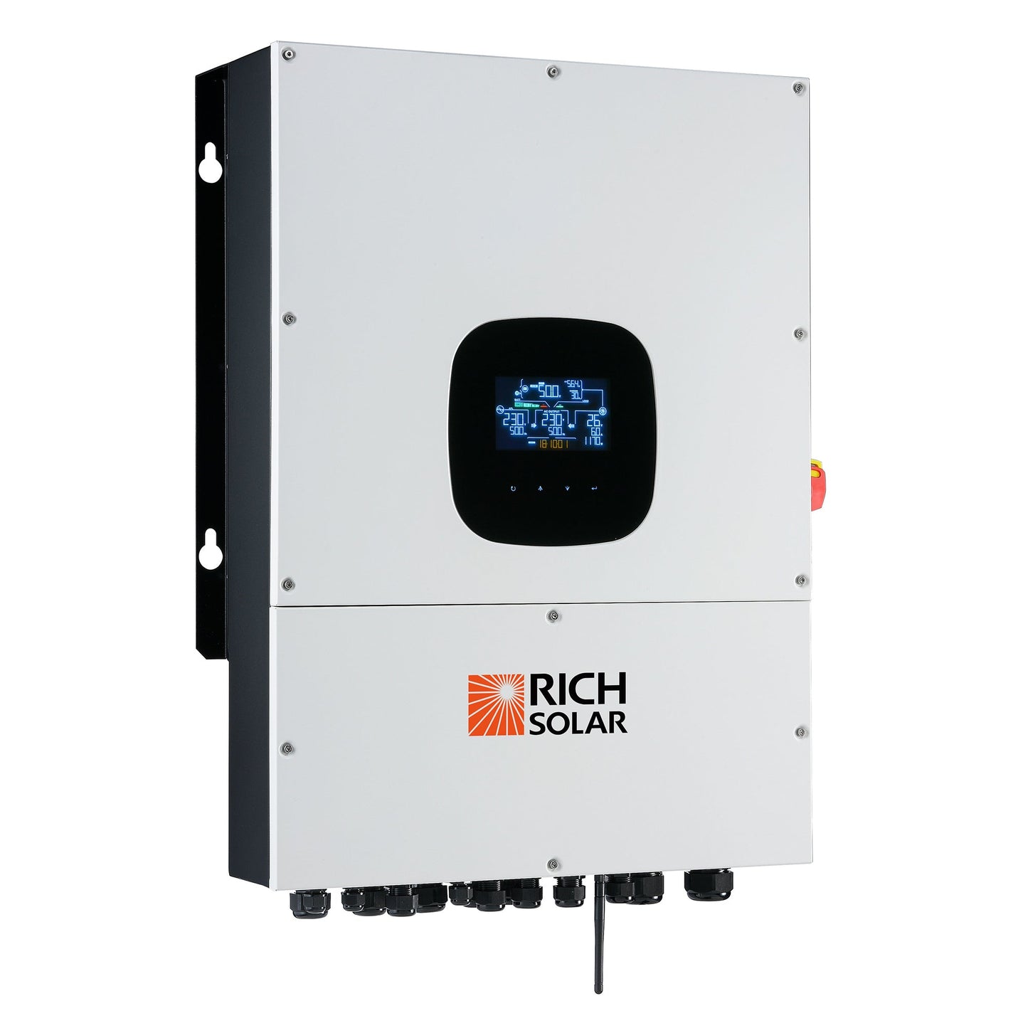 Rich Solar 12K PV Hybrid Inverter Solar Kit | 61.44kWH Server Lithium Battery [KIT-SR0002] - SRx12-H12Kx1-NO